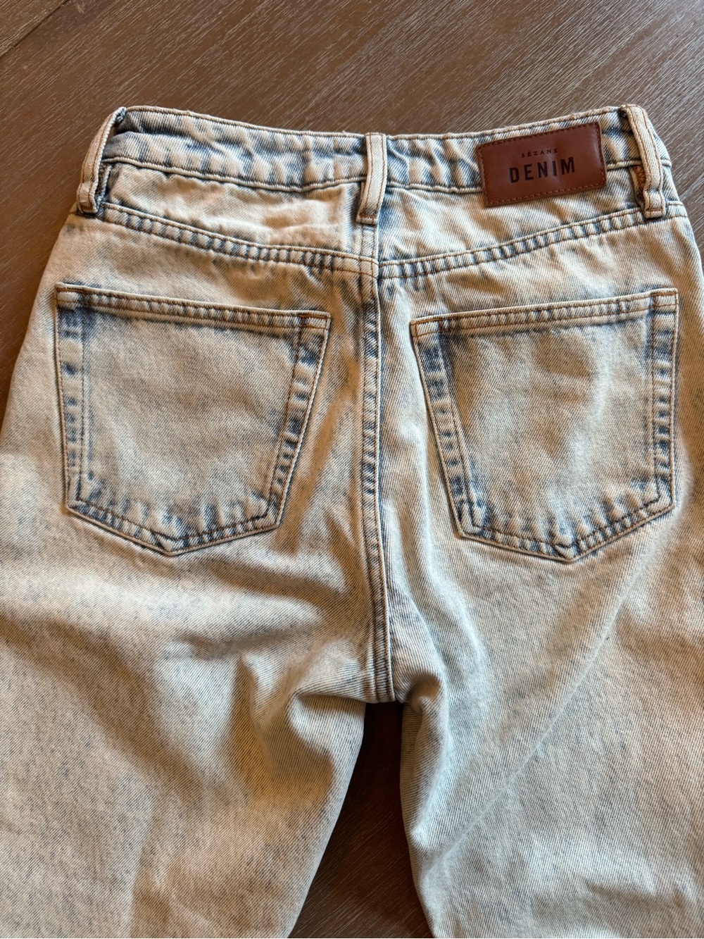 Sézane Light Wash Straight-Leg Jeans - Picture 7 of 10